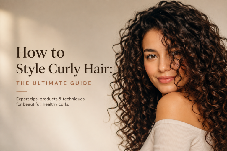 How to Style Curly Hair