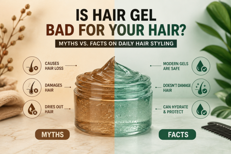 Is Hair Gel Bad for Your Hair Myths vs. Facts on Daily Hair Styling